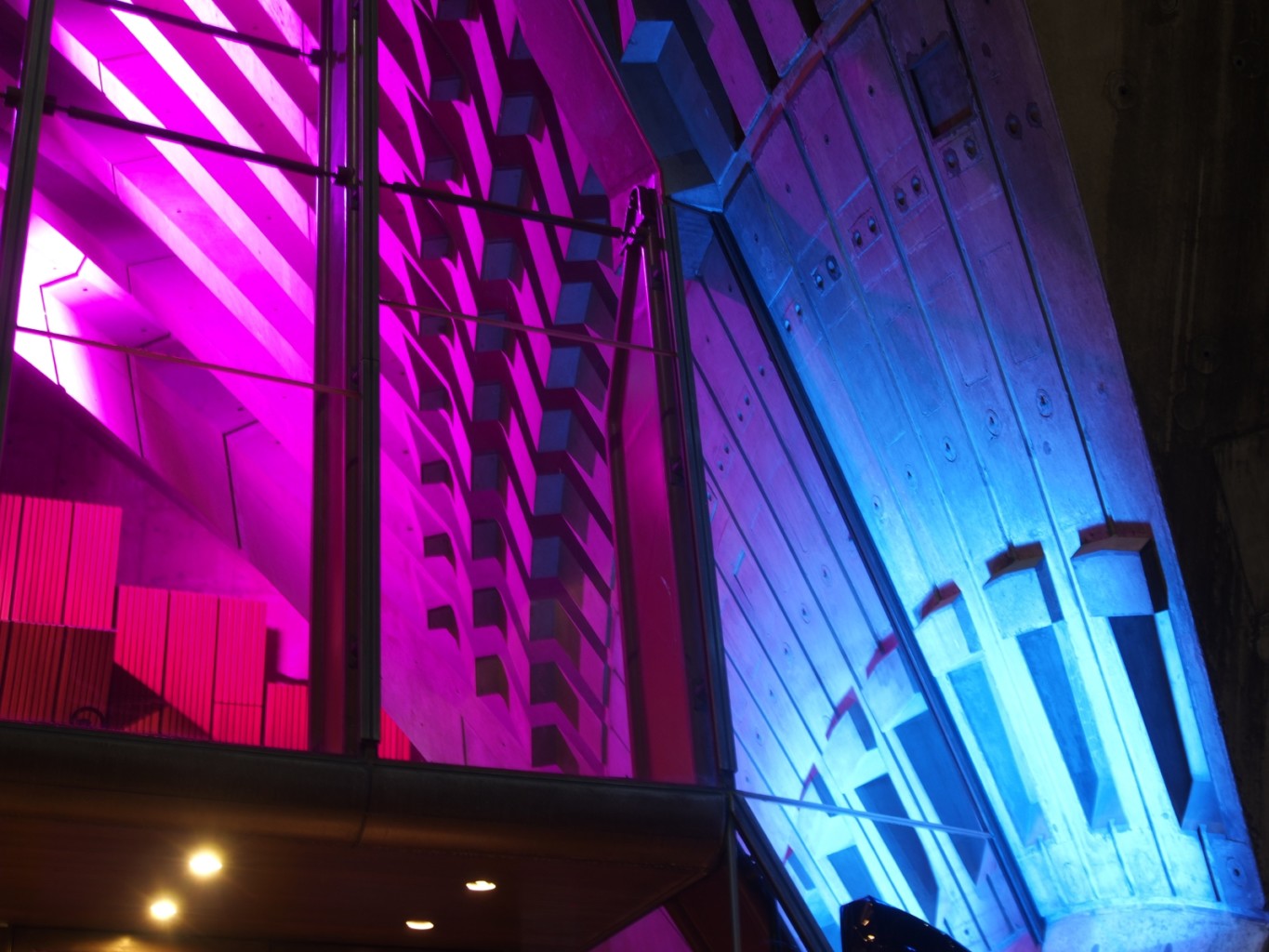 Close up Sydney Opera House Vivid colours