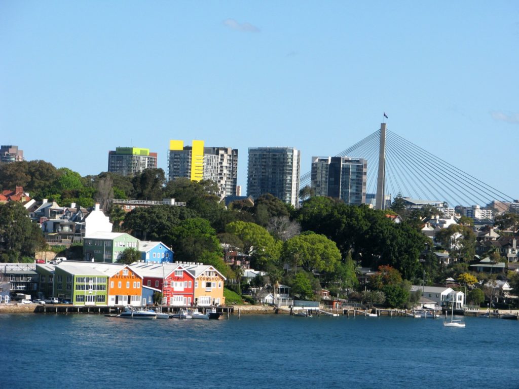 Anzac Bridge From Balls Head Reserve