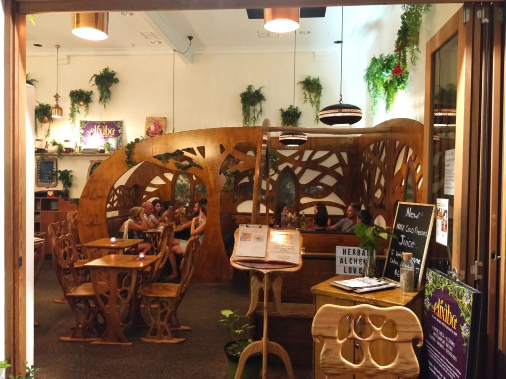 Excellent Elixr vegan restaurant