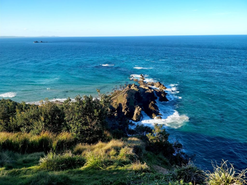 View from Byron lighthouse path