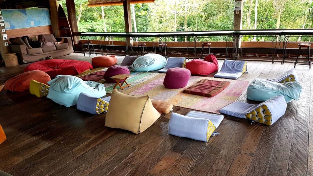 Bali Silent Retreat Lounge
